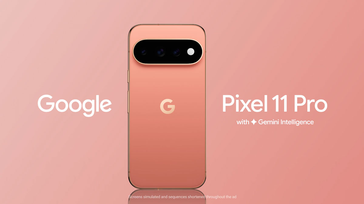 Google Pixel 11 smartphone with redesigned camera bar